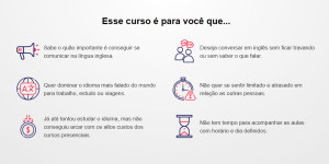 Pra quem é o curso inglês na gringa