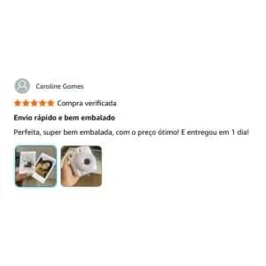 camera fotográfica infantil instax mini colorida