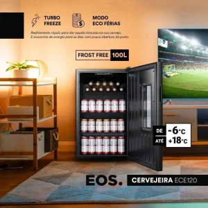 cervejeira eos bierhaus 100 litros turbo freeze